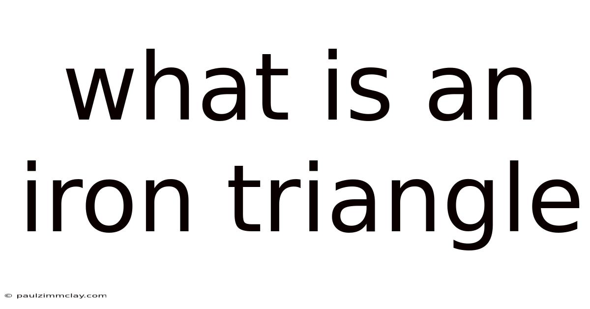 What Is An Iron Triangle